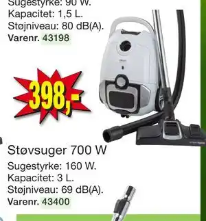 Støvsuger 700 W