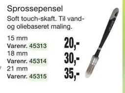 Harald Nyborg Sprossepensel tilbud