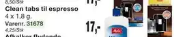 Harald Nyborg Clean tabs til espresso tilbud
