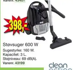 Harald Nyborg Støvsuger 600 W tilbud