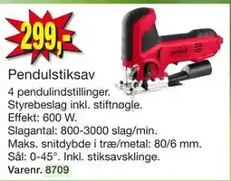 Harald Nyborg Pendulstiksav tilbud
