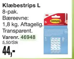 Harald Nyborg Klæbestrips L tilbud