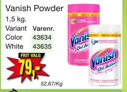 Harald Nyborg Vanish Powder tilbud