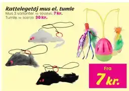 Hi five Kattelegetøj mus el. tumle tilbud