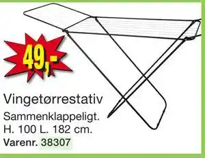 Vingetørrestativ