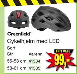 Harald Nyborg Cykelhjelm med LED tilbud