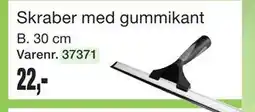 Harald Nyborg Skraber med gummikant tilbud