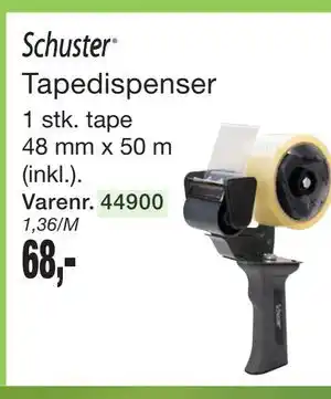 Harald Nyborg Schuster Tapedispenser tilbud