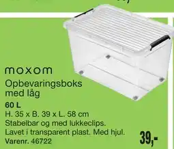 Harald Nyborg moxom Opbevaringsboks med låg tilbud