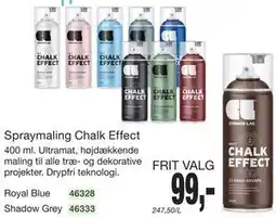 Harald Nyborg Spraymaling Chalk Effect tilbud