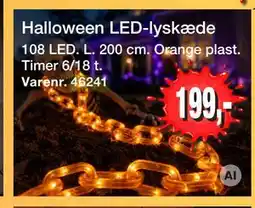 Harald Nyborg Halloween LED-lyskæde tilbud