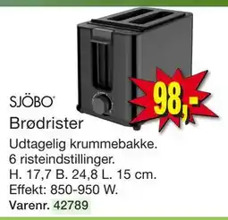 Harald Nyborg SJÖBO Brødrister tilbud