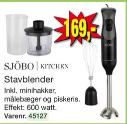 Harald Nyborg SJÖBO | KITCHEN Stavblender tilbud