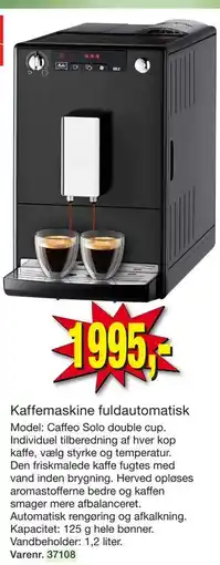 Harald Nyborg Kaffemaskine fuldautomatisk tilbud
