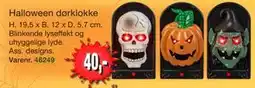 Harald Nyborg Halloween dørklokke tilbud