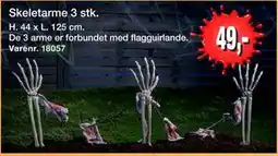 Harald Nyborg Skeletarme 3 stk tilbud