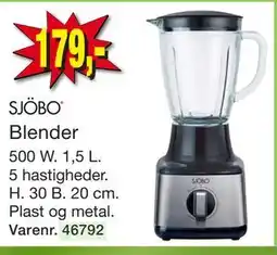 Harald Nyborg SJÖBO Blender tilbud