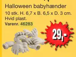 Harald Nyborg Halloween babyhænder tilbud
