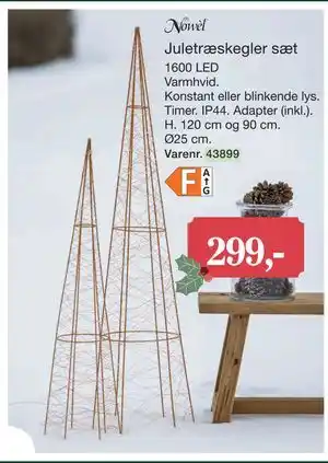 Harald Nyborg Juletræskegler sæt tilbud