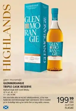 Scandinavian Park GLENMORANGIE TRIPLE CASK RESERVE tilbud