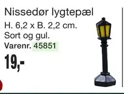 Harald Nyborg Nissedør lygtepæl tilbud