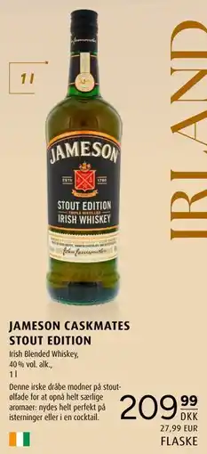 Scandinavian Park JAMESON CASKMATES STOUT EDITION tilbud