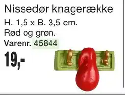 Harald Nyborg Nissedør knagerække tilbud