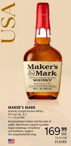 Scandinavian Park MAKER’S MARK tilbud