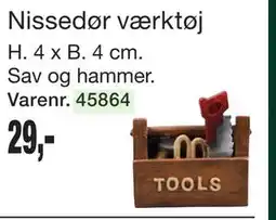 Harald Nyborg Nissedør værktøj tilbud