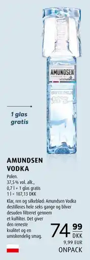 Scandinavian Park AMUNDSEN VODKA tilbud