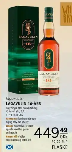 Scandinavian Park LAGAVULIN 16-ÅRS tilbud