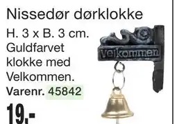 Harald Nyborg Nissedør dørklokke tilbud
