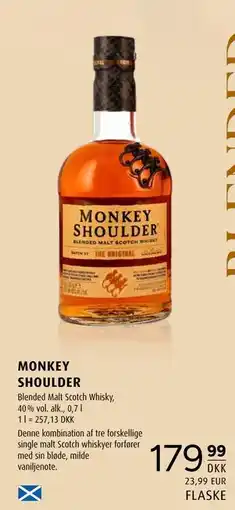 Scandinavian Park MONKEY SHOULDER tilbud