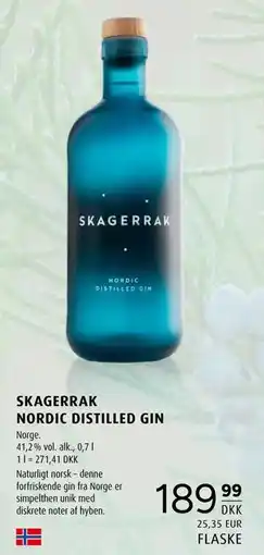 Scandinavian Park SKAGERRAK NORDIC DISTILLED GIN tilbud