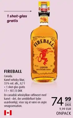 Scandinavian Park FIREBALL tilbud