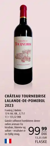 Scandinavian Park CHÂTEAU TOURNEBRISE LALANDE-DE-POMEROL 2023 tilbud