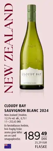 Scandinavian Park CLOUDY BAY SAUVIGNON BLANC 2024 tilbud