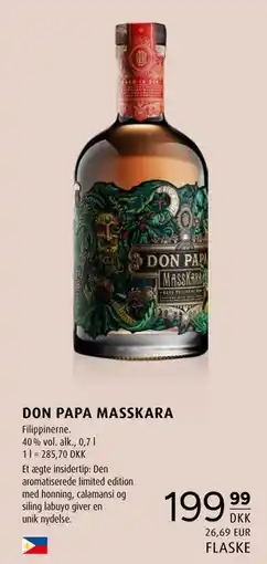 Scandinavian Park DON PAPA MASSKARA tilbud