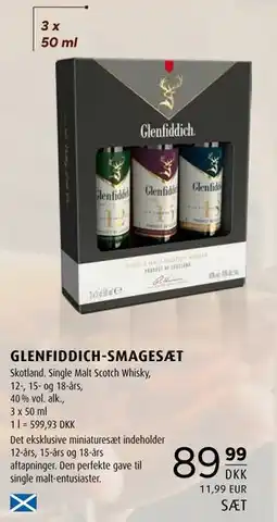 Scandinavian Park GLENFIDDICH-SMAGESÆT tilbud