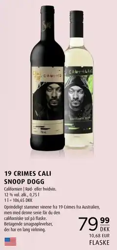 Scandinavian Park 19 CRIMES CALI SNOOP DOGG tilbud
