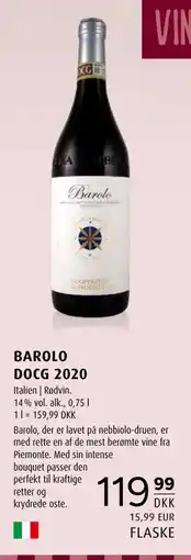Scandinavian Park BAROLO DOCG 2020 tilbud
