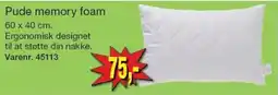 Harald Nyborg Pude memory foam tilbud