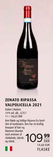 Scandinavian Park ZENATO RIPASSA VALPOLICELLA 2021 tilbud