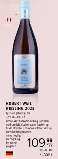 Scandinavian Park ROBERT WEIL RIESLING 2025 tilbud