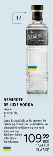 Scandinavian Park NEMIROFF DE LUXE VODKA tilbud