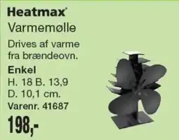 Harald Nyborg Heatmax Varmemølle tilbud