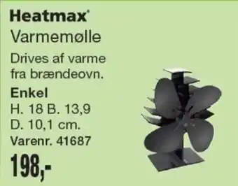 Harald Nyborg Heatmax Varmemølle tilbud