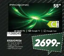 Bilka Prosonic 55" QLED 4K UHD TV tilbud