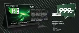 Bilka Prosonic 15,6" bærbar skærm tilbud