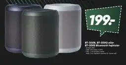 Bilka BT-300B, BT-300G eller BT-300S Bluetooth højttaler tilbud